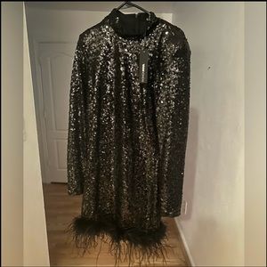 Xl Fashion Nova Sequins Dress